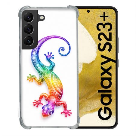 Coque Renforcée Pour Samsung Galaxy S23 Plus Animal Salamandre Color 2026