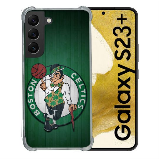 Coque Renforcée Pour Samsung Galaxy S23 Plus Basket Boston Celtics