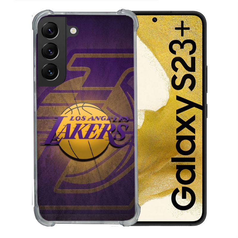 Coque Renforcée Pour Samsung Galaxy S23 Plus Basket Los Angeles Lakers