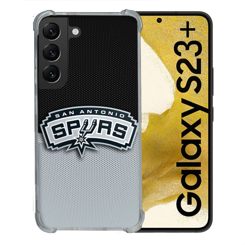 Coque Renforcée Pour Samsung Galaxy S23 Plus Basket San Antonio Spurs