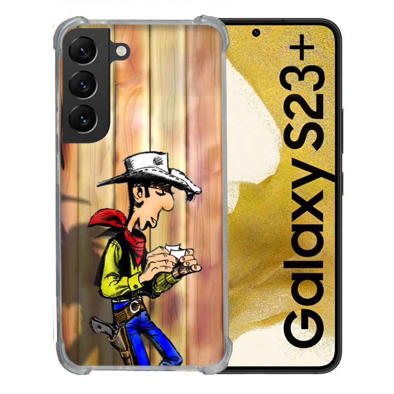 Coque Renforcée Pour Samsung Galaxy S23 Plus Lucky Luke