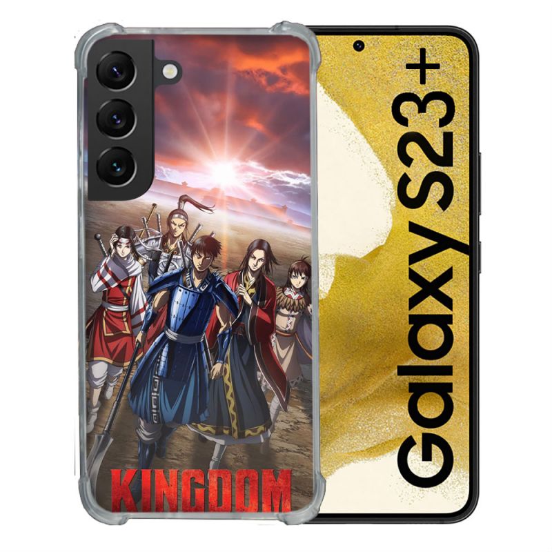 Coque Renforcée Pour Samsung Galaxy S23 Plus Manga Kingdom Affiche