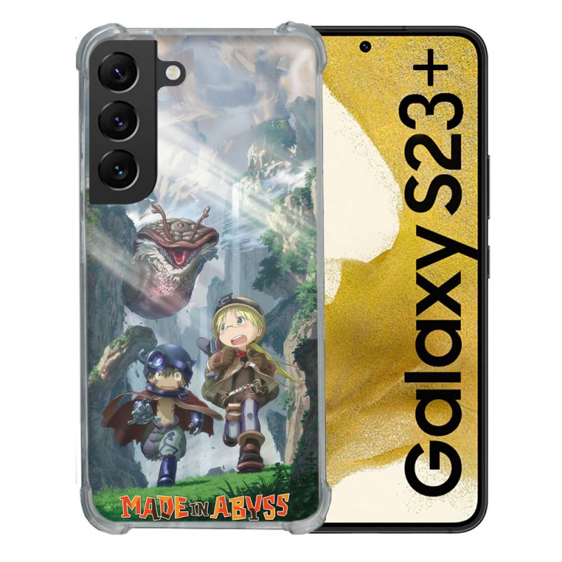 Coque Renforcée Pour Samsung Galaxy S23 Plus Manga Made In Abyss Affiche