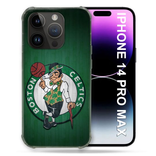 Coque Renforcée Pour Iphone 14 Pro Plus Basket Boston Celtics