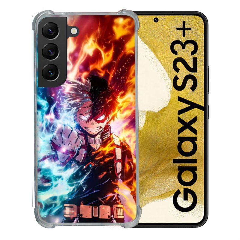 Coque Renforcée Pour Samsung Galaxy S23 Plus Manga My Hero Academia Shoto Portrait