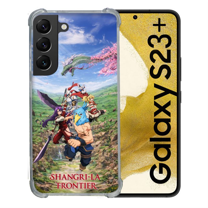 Coque Renforcée Pour Samsung Galaxy S23 Plus Manga Shangri La Frontier Affiche