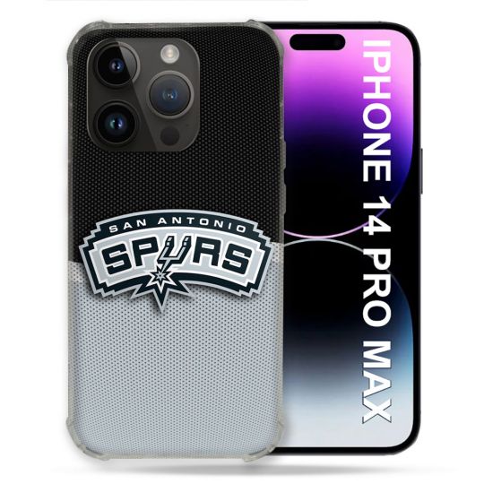 Coque Renforcée Pour Iphone 14 Pro Plus Basket San Antonio Spurs