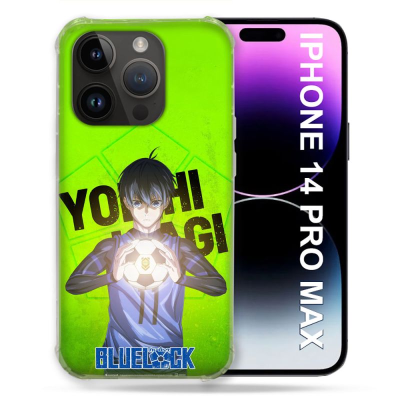 Coque Renforcée Pour Iphone 14 Pro Plus Manga Blue Lock Yoichi Isagi