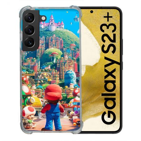 Coque Renforcée Pour Samsung Galaxy S23 Plus Nintendo World
