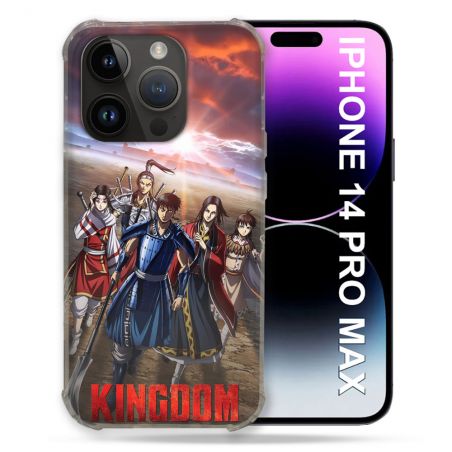 Coque Renforcée Pour Iphone 14 Pro Plus Manga Kingdom Affiche