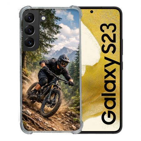 Coque Renforcée Pour Samsung Galaxy S23 Sport VTT Montagne