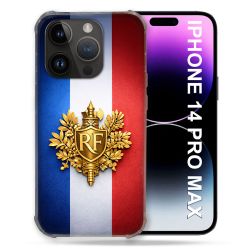 Coque Renforcée Pour Iphone 14 Pro Plus Voyage Drapeau France
