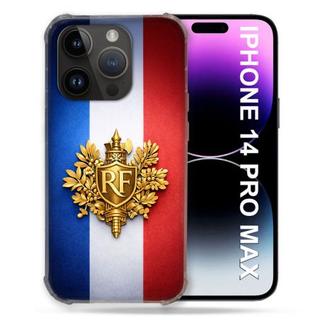 Coque Renforcée Pour Iphone 14 Pro Plus Voyage Drapeau France