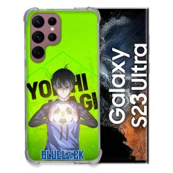 Coque Renforcée Pour Samsung Galaxy S23 Ultra Manga Blue Lock Yoichi Isagi