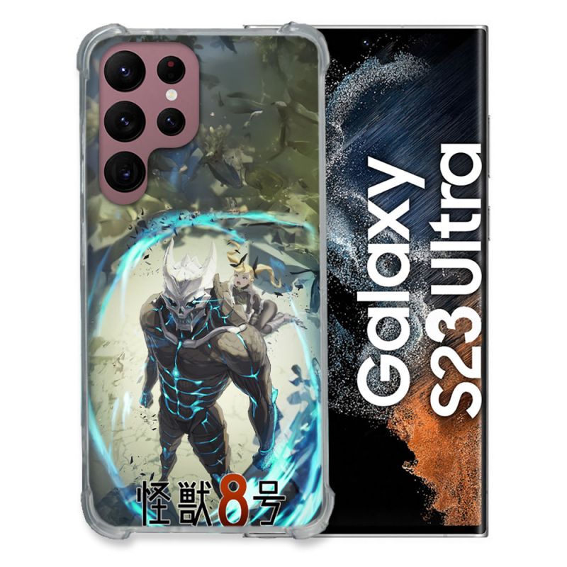 Coque Renforcée Pour Samsung Galaxy S23 Ultra Manga Kaiju N° 8 Kafka Hibino