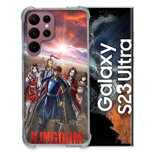 Coque Renforcée Pour Samsung Galaxy S23 Ultra Manga Kingdom Affiche