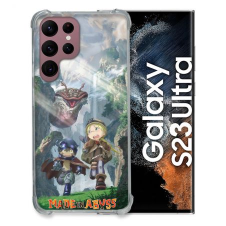 Coque Renforcée Pour Samsung Galaxy S23 Ultra Manga Made In Abyss Affiche