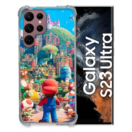 Coque Renforcée Pour Samsung Galaxy S23 Ultra Nintendo World