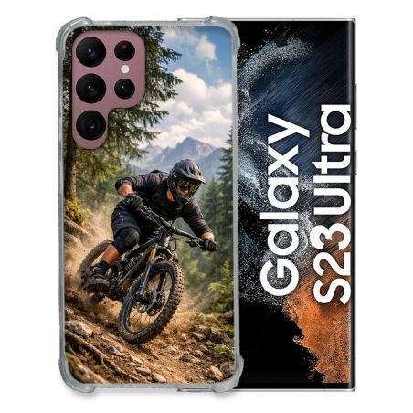 Coque Renforcée Pour Samsung Galaxy S23 Ultra Sport VTT Montagne
