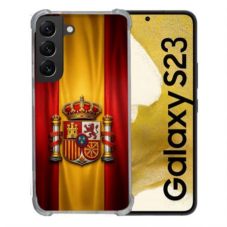 Coque Renforcée Pour Samsung Galaxy S23 Voyage Drapeau Espagne