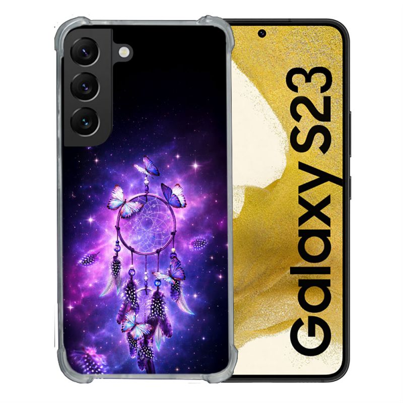 Coque Renforcée Pour Samsung Galaxy S23 Zen Attrape Reve Papillon 2026
