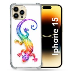 Coque Renforcée Pour Iphone 15 Animal Salamandre Color 2026