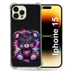 Coque Renforcée Pour Iphone 15 Fantastique Kawaii Mignon