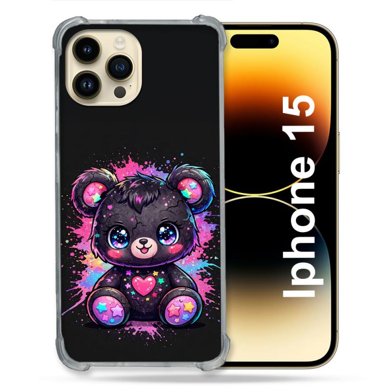 Coque Renforcée Pour Iphone 15 Fantastique Kawaii Mignon