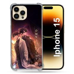 Coque Renforcée Pour Iphone 15 Manga Lecteur Omniscient Affiche