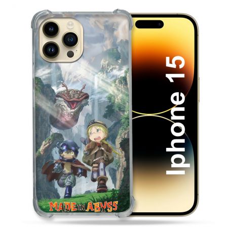 Coque Renforcée Pour Iphone 15 Manga Made In Abyss Affiche