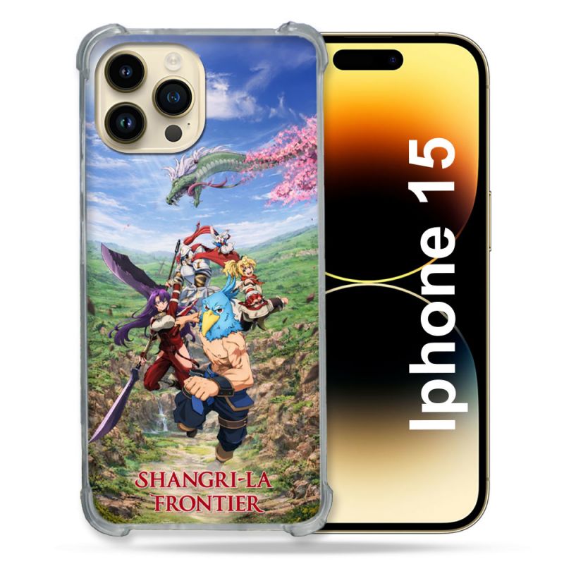 Coque Renforcée Pour Iphone 15 Manga Shangri La Frontier Affiche