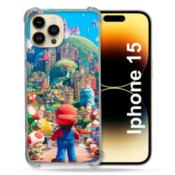 Coque Renforcée Pour Iphone 15 Nintendo World