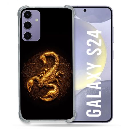 Coque Renforcée Pour Samsung Galaxy S24 Animal Scorpion Fresque 2026