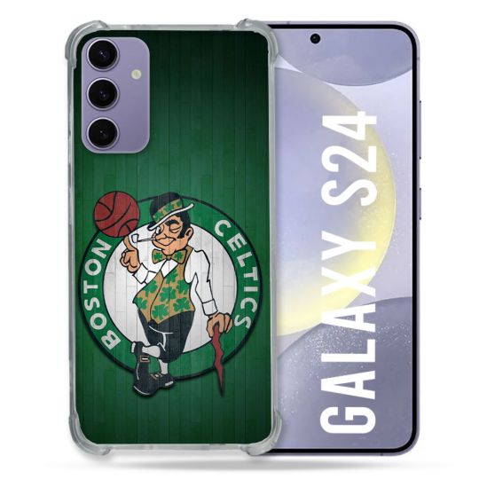 Coque Renforcée Pour Samsung Galaxy S24 Basket Boston Celtics