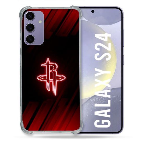 Coque Renforcée Pour Samsung Galaxy S24 Basket Houston Rockets