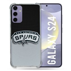 Coque Renforcée Pour Samsung Galaxy S24 Basket San Antonio Spurs