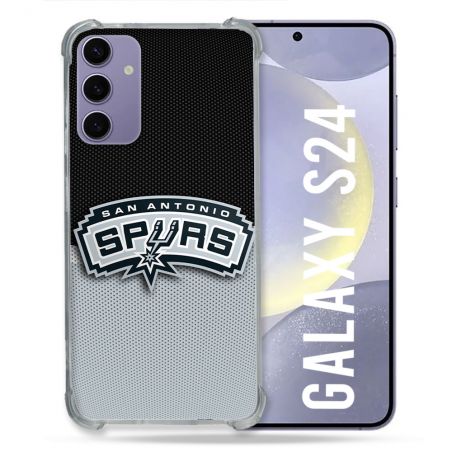 Coque Renforcée Pour Samsung Galaxy S24 Basket San Antonio Spurs