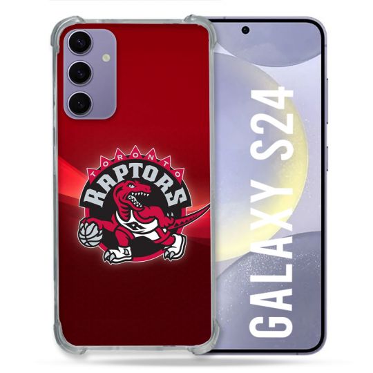Coque Renforcée Pour Samsung Galaxy S24 Basket Toronto Raptors