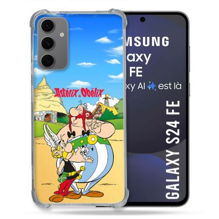Coque Renforcée Pour Samsung Galaxy S24 FE Astérix Obélix Color