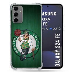 Coque Renforcée Pour Samsung Galaxy S24 FE Basket Boston Celtics