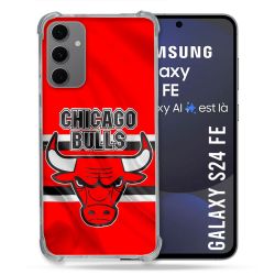 Coque Renforcée Pour Samsung Galaxy S24 FE Basket Chicago Bulls