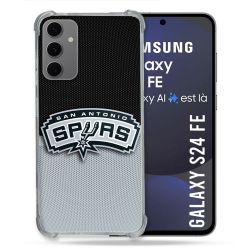 Coque Renforcée Pour Samsung Galaxy S24 FE Basket San Antonio Spurs