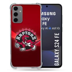 Coque Renforcée Pour Samsung Galaxy S24 FE Basket Toronto Raptors