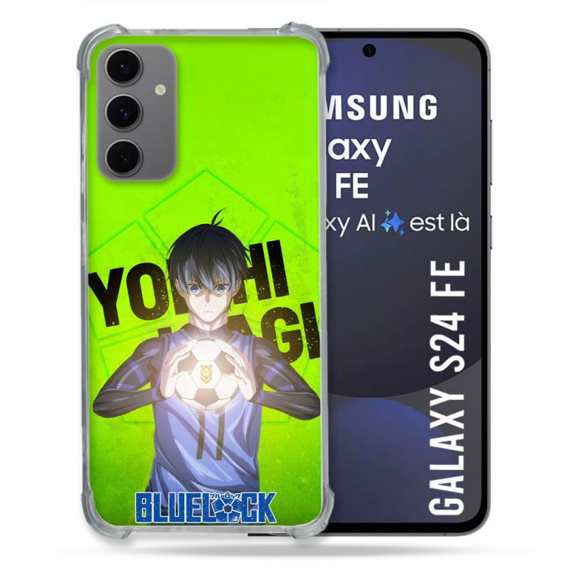 Coque Renforcée Pour Samsung Galaxy S24 FE Manga Blue Lock Yoichi Isagi