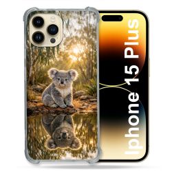Coque Renforcée Pour Iphone 15 Plus Animal Koala Reflet