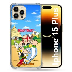 Coque Renforcée Pour Iphone 15 Plus Astérix Obélix Color