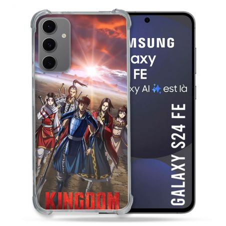 Coque Renforcée Pour Samsung Galaxy S24 FE Manga Kingdom Affiche