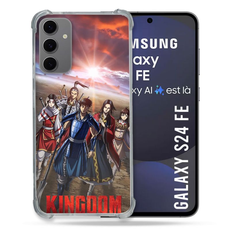 Coque Renforcée Pour Samsung Galaxy S24 FE Manga Kingdom Affiche