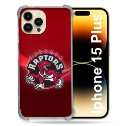 Coque Renforcée Pour Iphone 15 Plus Basket Toronto Raptors
