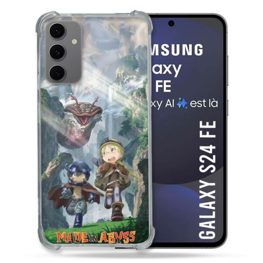 Coque Renforcée Pour Samsung Galaxy S24 FE Manga Made In Abyss Affiche